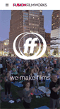 Mobile Screenshot of fusionfilmworks.com